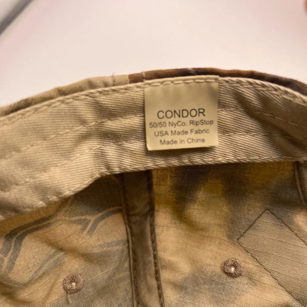 Condor Tactical Operator Cap Kryptek Highlander Camo Ripstop Adjustable Hat